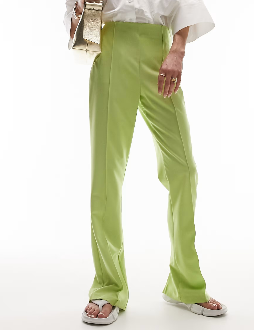 Pantaloni Top Shop Plus Size, verde
