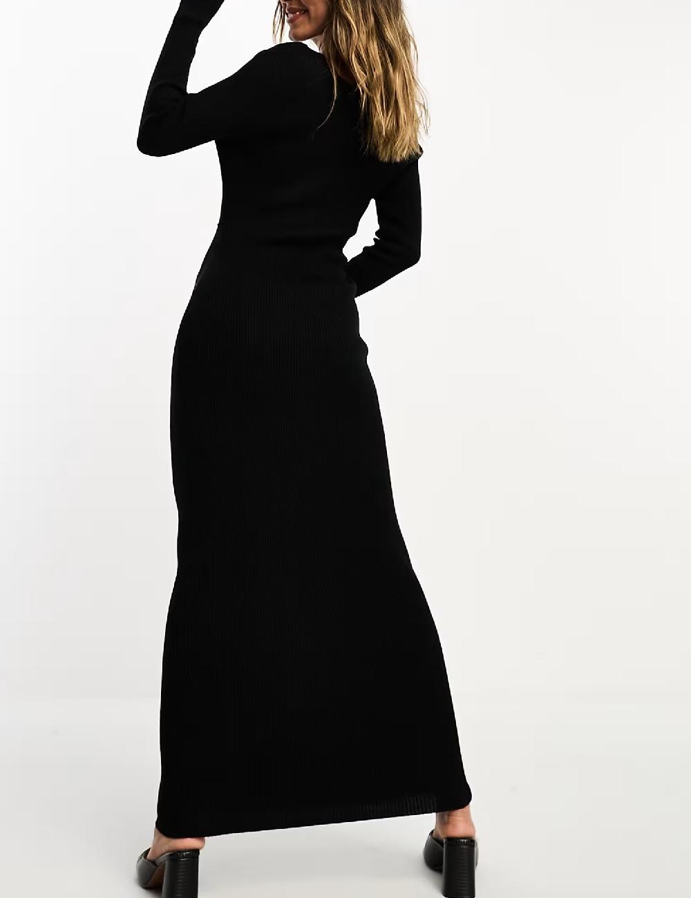 Rochie lunga SNDYS, negru - 1 | YEO
