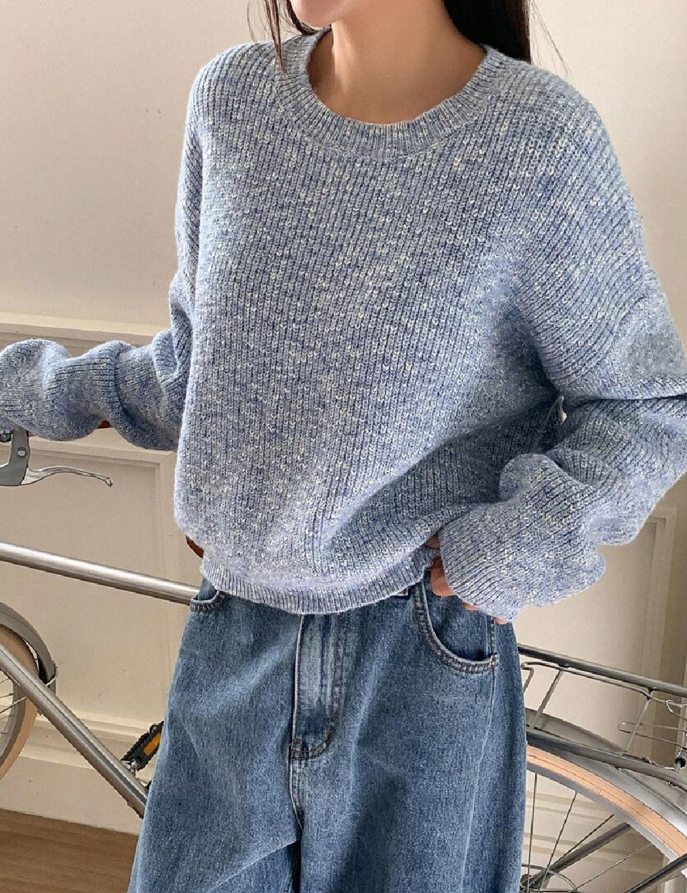 Pulover dazy, bleu