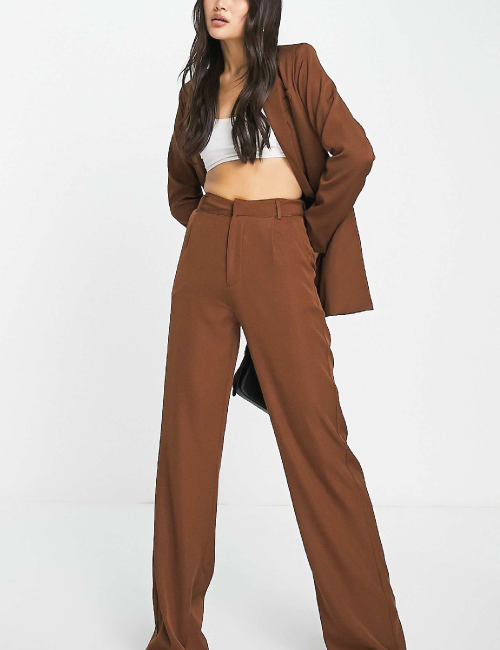 Pantaloni Missy Empire, maro - 1 | YEO