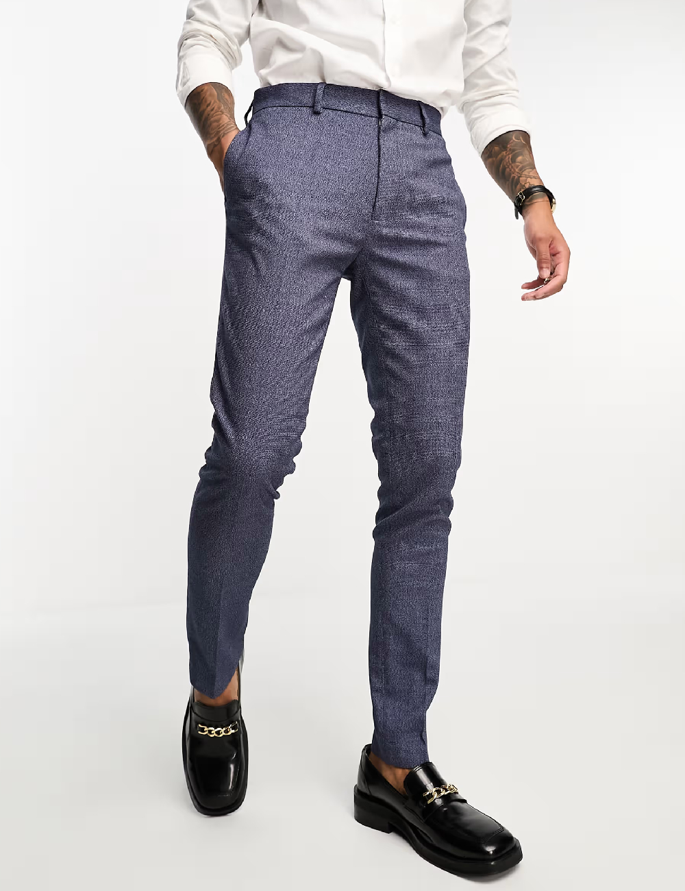 Pantaloni ASOS, albastru