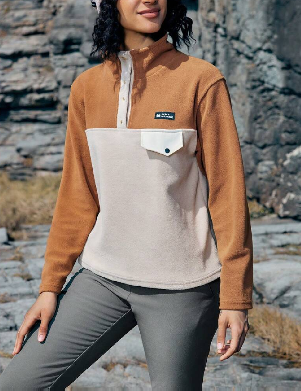 Bluza In My Nature, maro