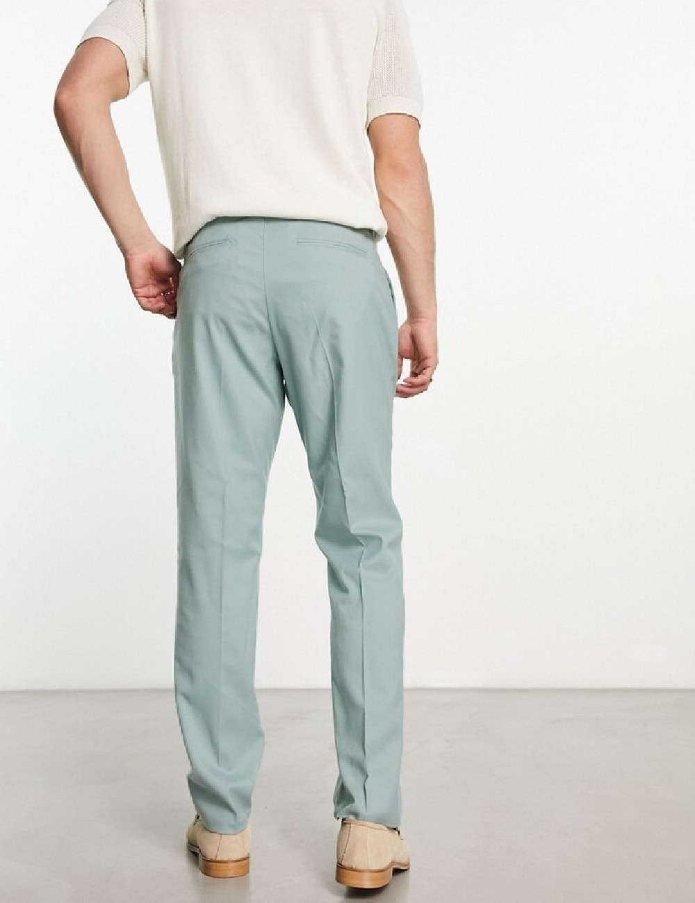 Pantaloni New look, verde deschis - 1 | YEO