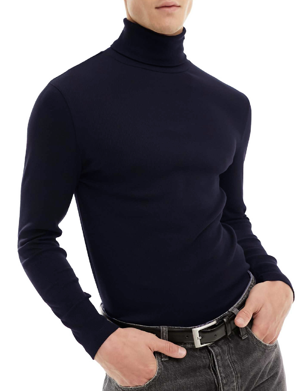 Bluza ASOS, bleumarin inchis