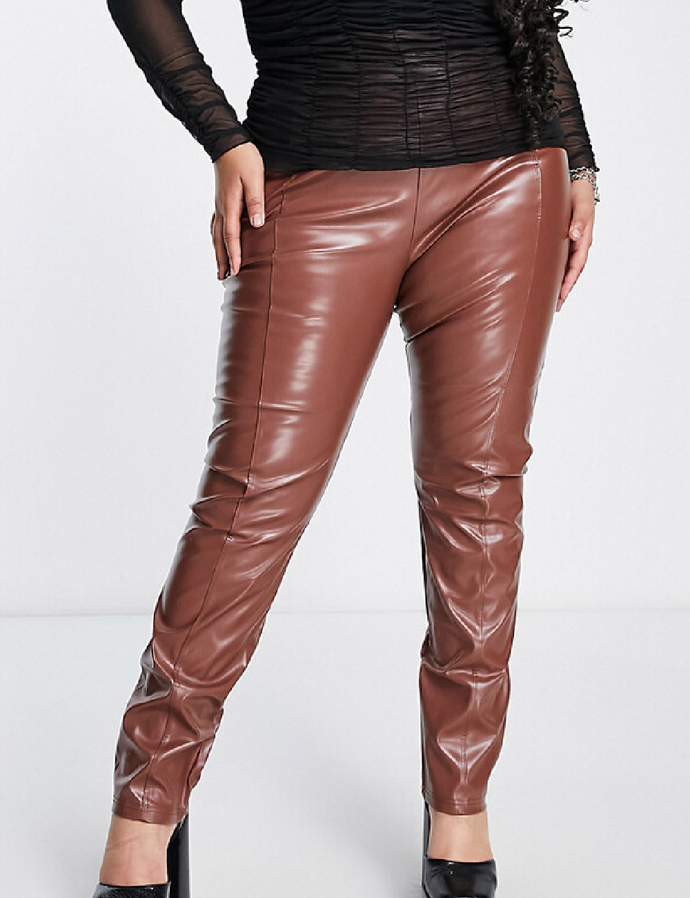 Colanti extro&vert Plus Size, maro - 1 | YEO
