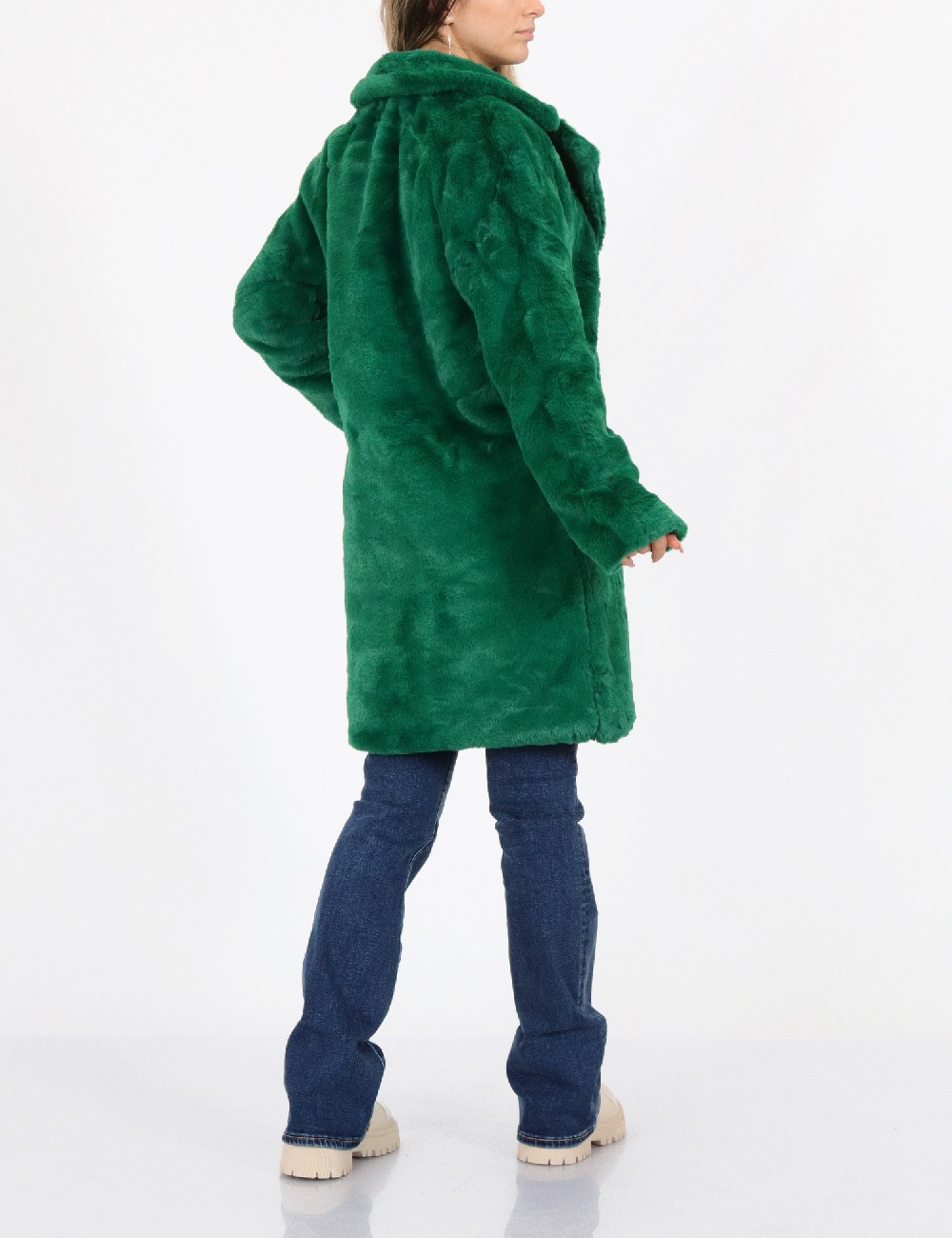 Palton No-l-ita, verde - 1 | YEO