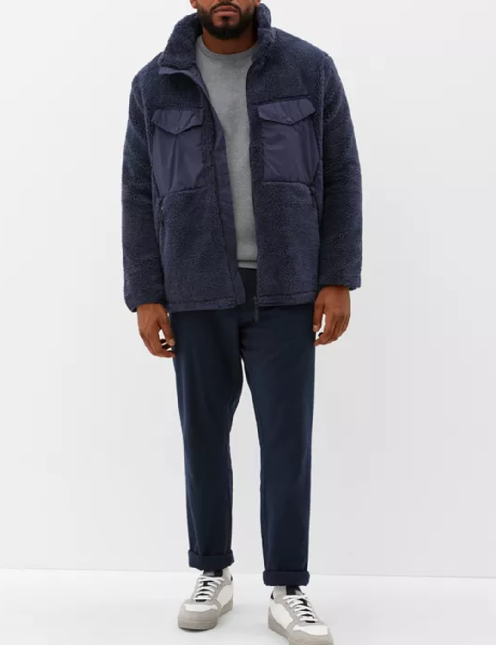 Geaca s.Oliver Plus Size, albastru - 1 | YEO