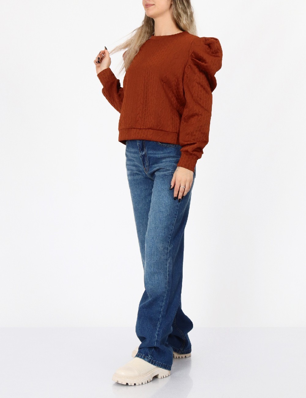 Bluza SHEIN, maro - 1 | YEO