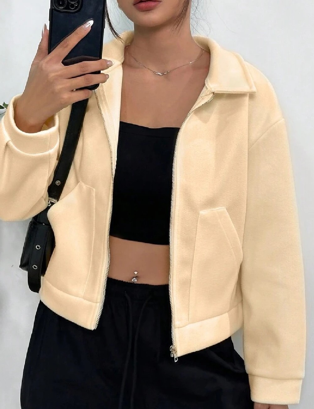 Bluza SHEIN, crem - 1 | YEO