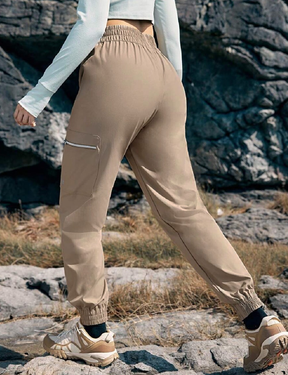 Pantaloni SHEIN, maro - 1 | YEO