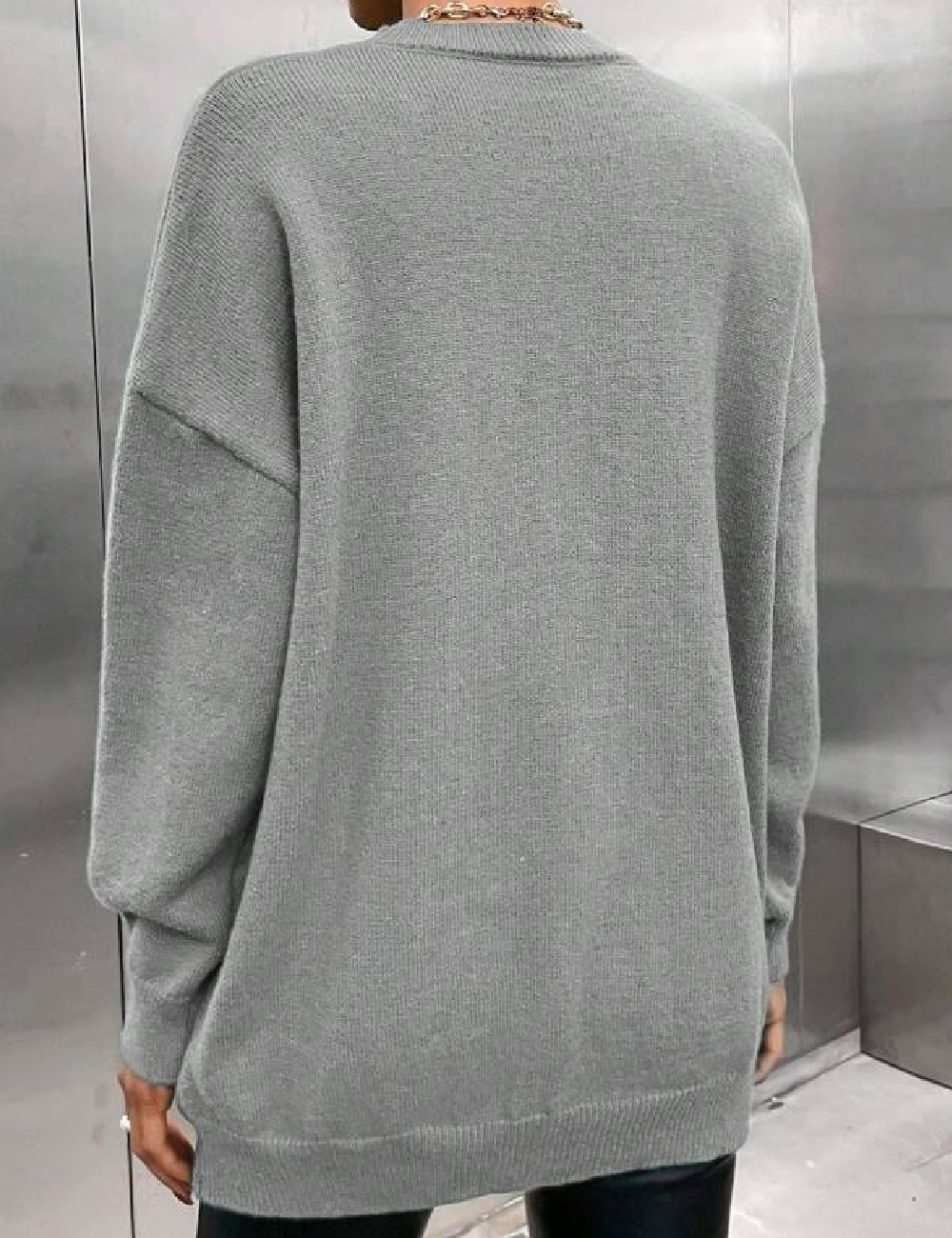 Bluza SHEIN, gri - 1 | YEO