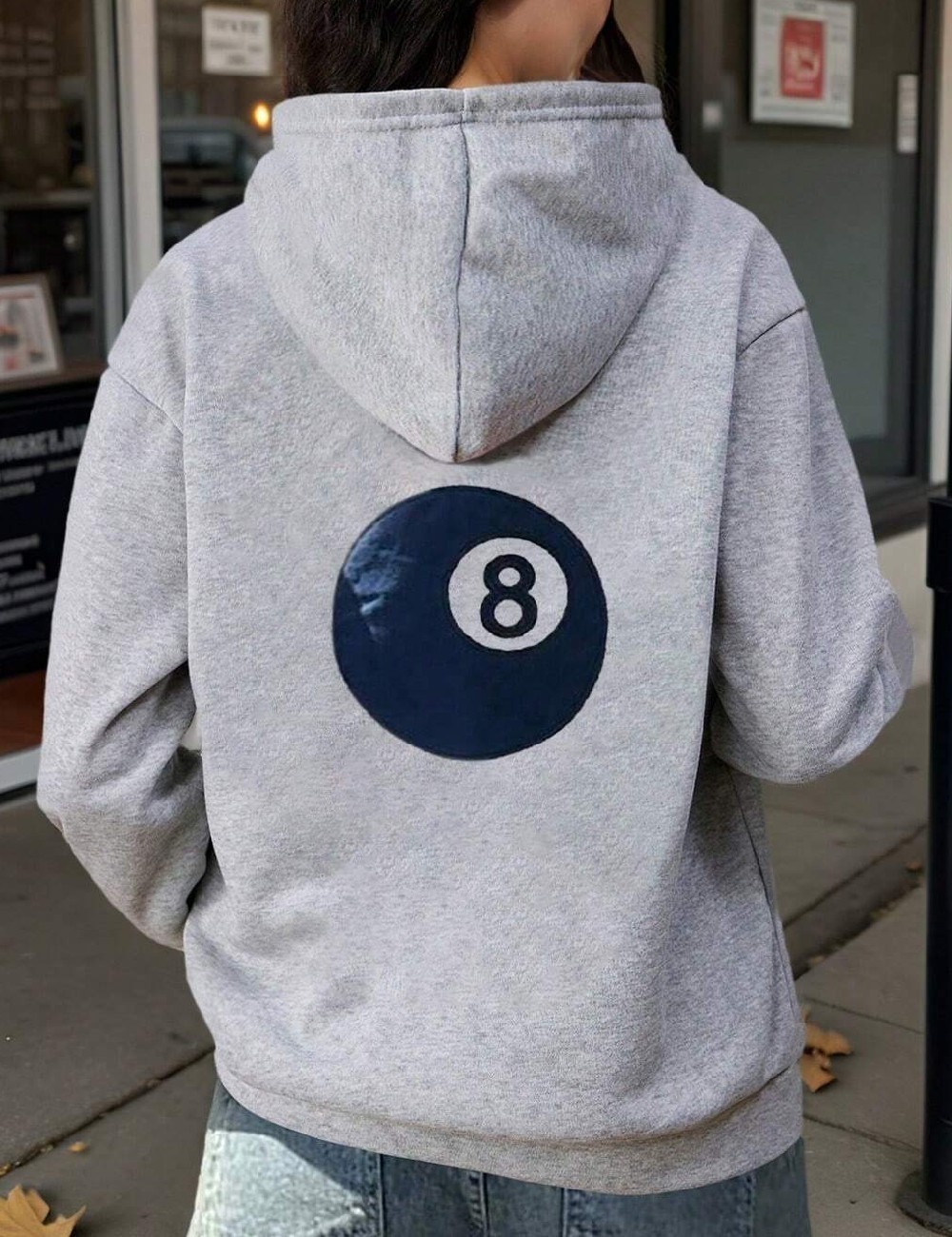 Hanorac SHEIN, gri - 1 | YEO