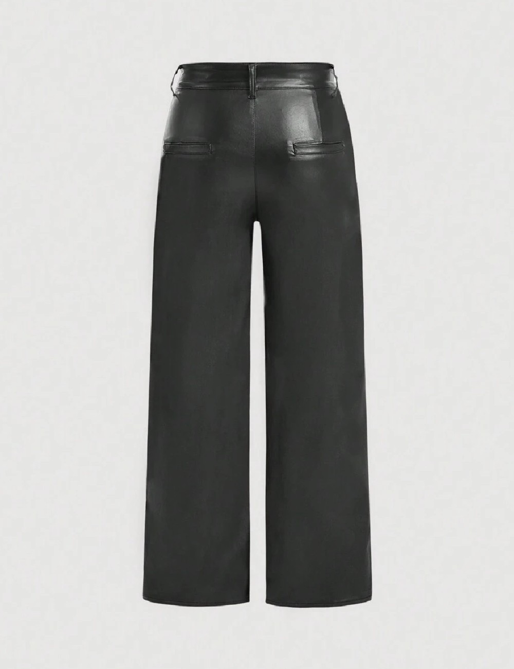 Pantaloni SHEIN CURVE, negru - 1 | YEO