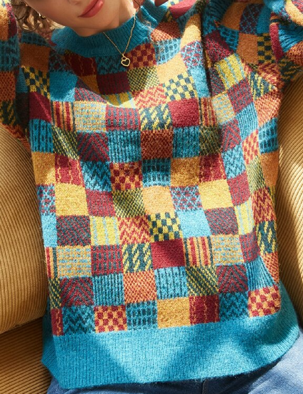 Pulover Knit Mix, mix culori - 1 | YEO