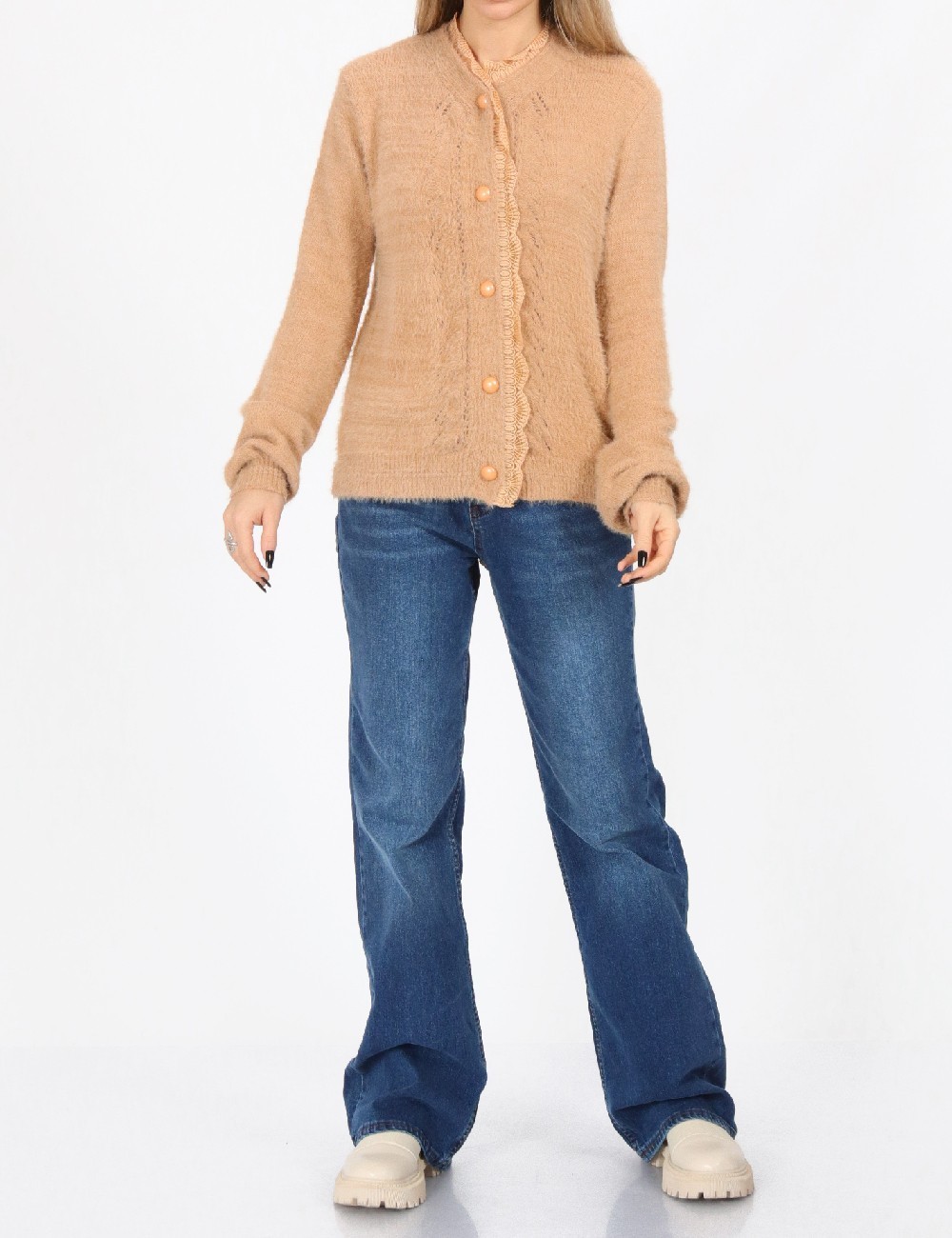 Cardigan SHEIN, maro - 1 | YEO
