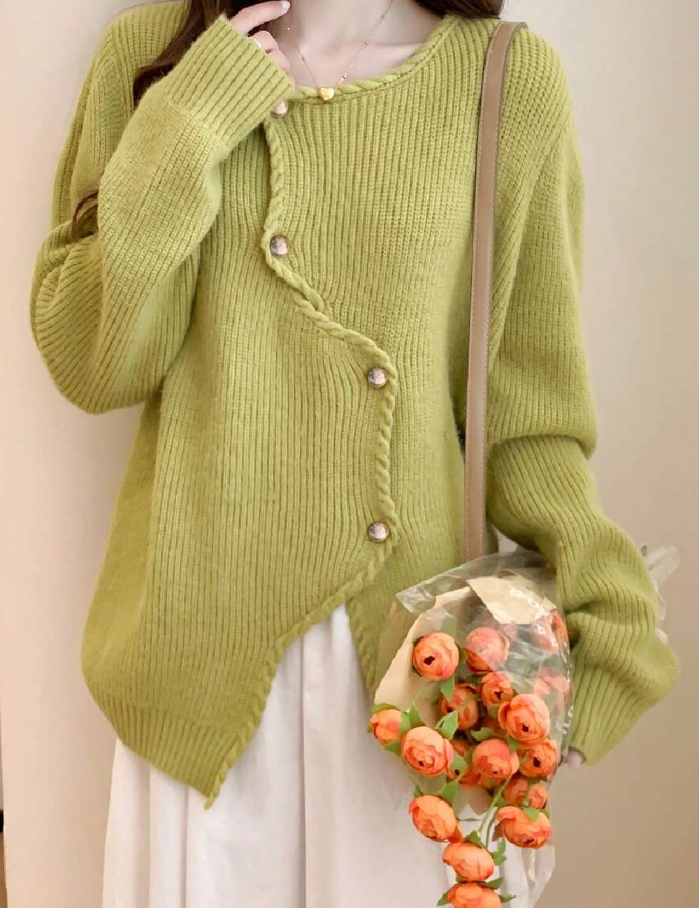 Cardigan Alicedudu, verde