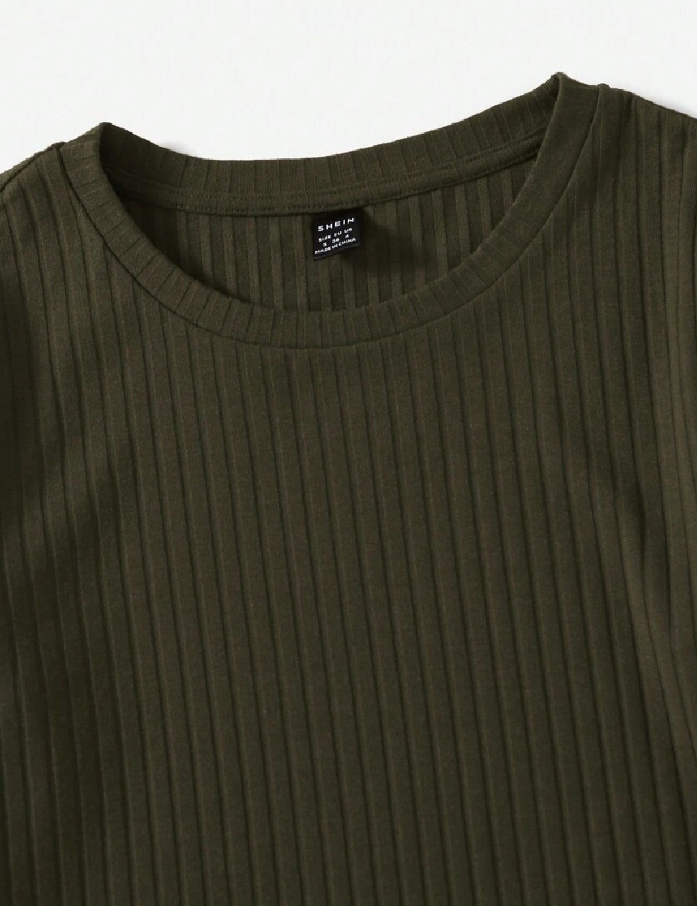 Rochie scurta SHEIN, verde - 1 | YEO
