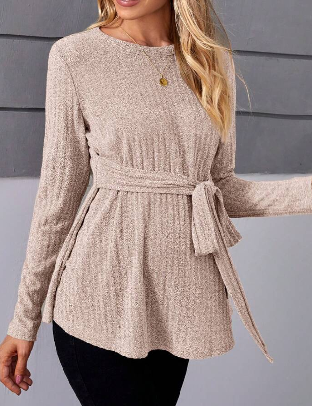 Bluza SHEIN Maternity, crem