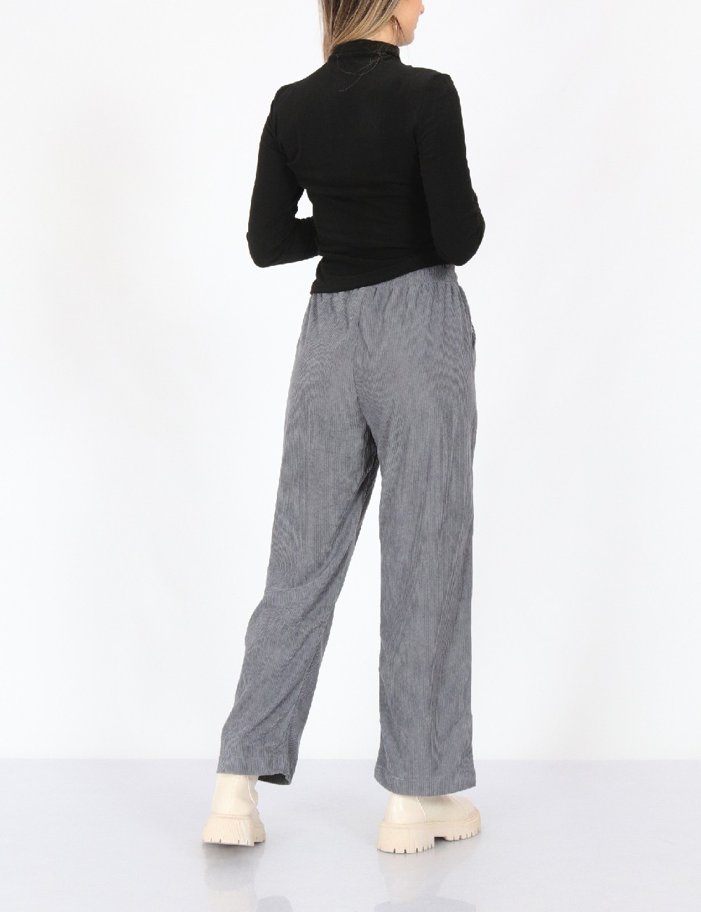 Pantaloni SHEIN, gri - 1 | YEO