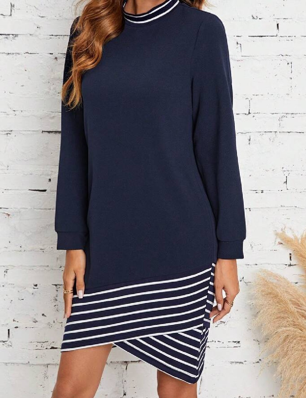 Rochie scurta SHEIN, bleumarin - 1 | YEO