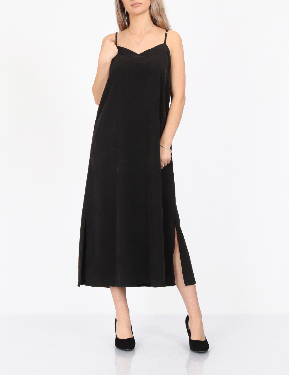 Rochie medie Vero Moda, negru