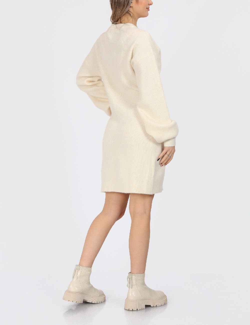 Rochie scurta Vero Moda, ecru - 1 | YEO