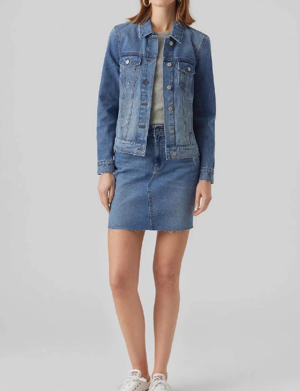 Jacheta Vero Moda, albastru - 1 | YEO
