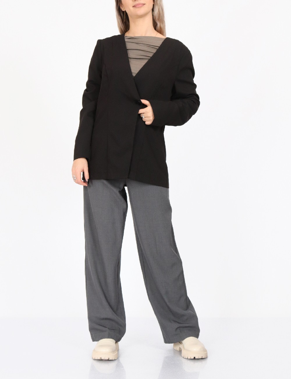 Sacou Vero Moda, negru - 1 | YEO