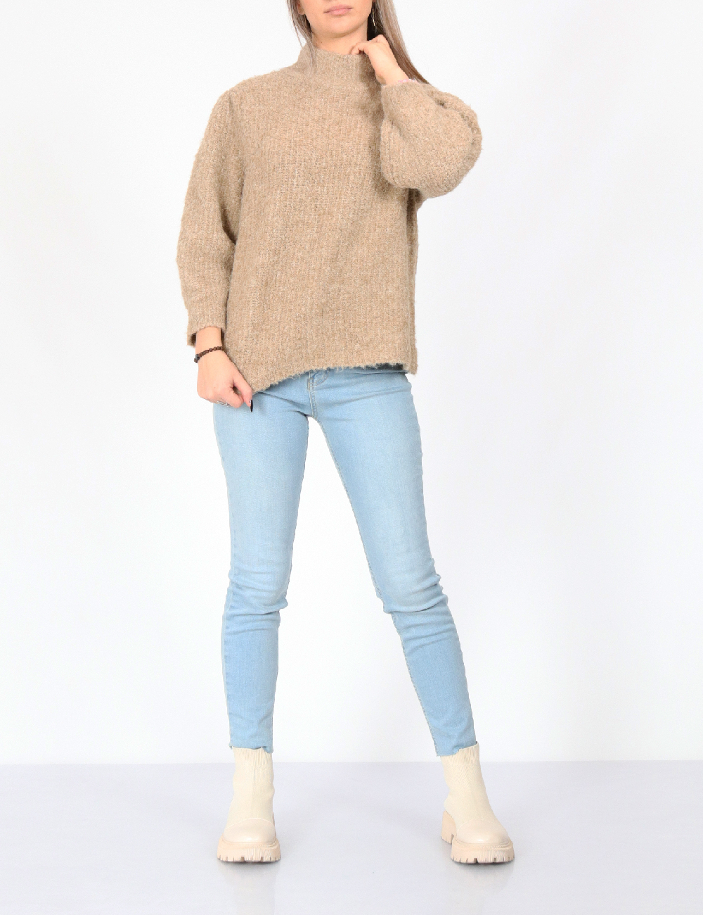 Pulover Vero Moda, maro