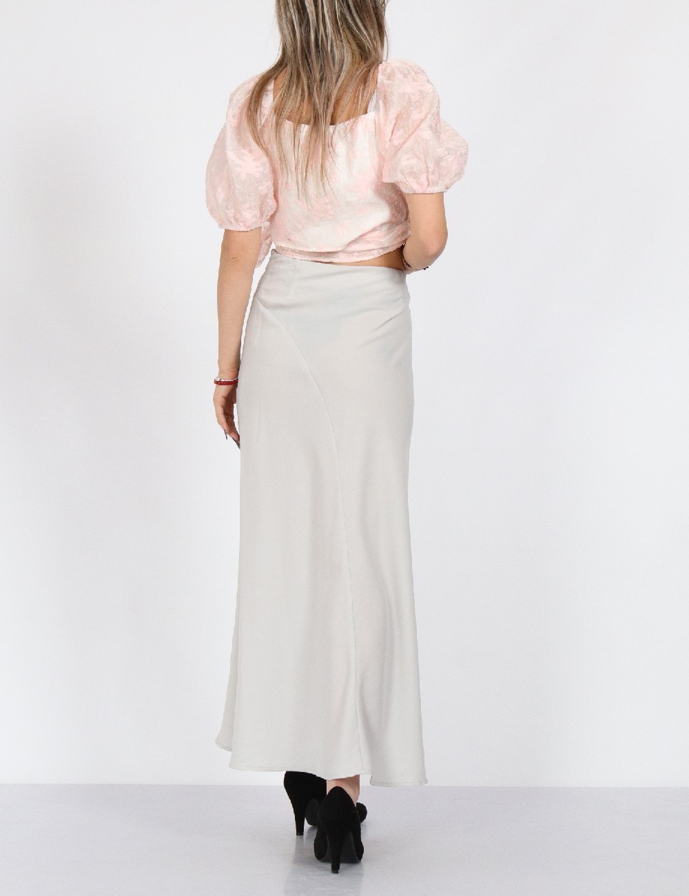 Fusta Vero Moda, gri - 1 | YEO