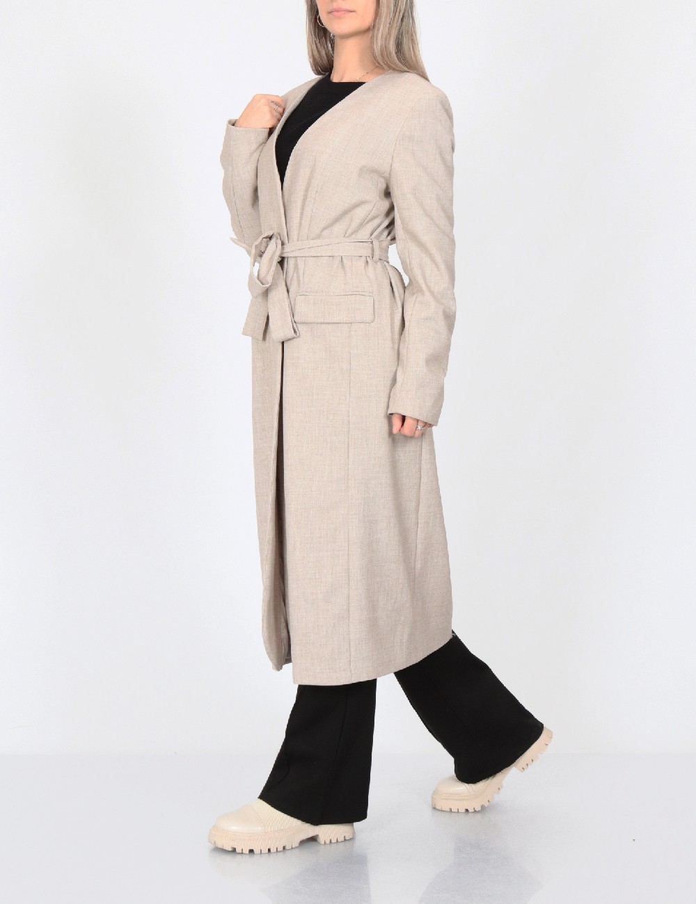 Palton Vero Moda, bej - 1 | YEO