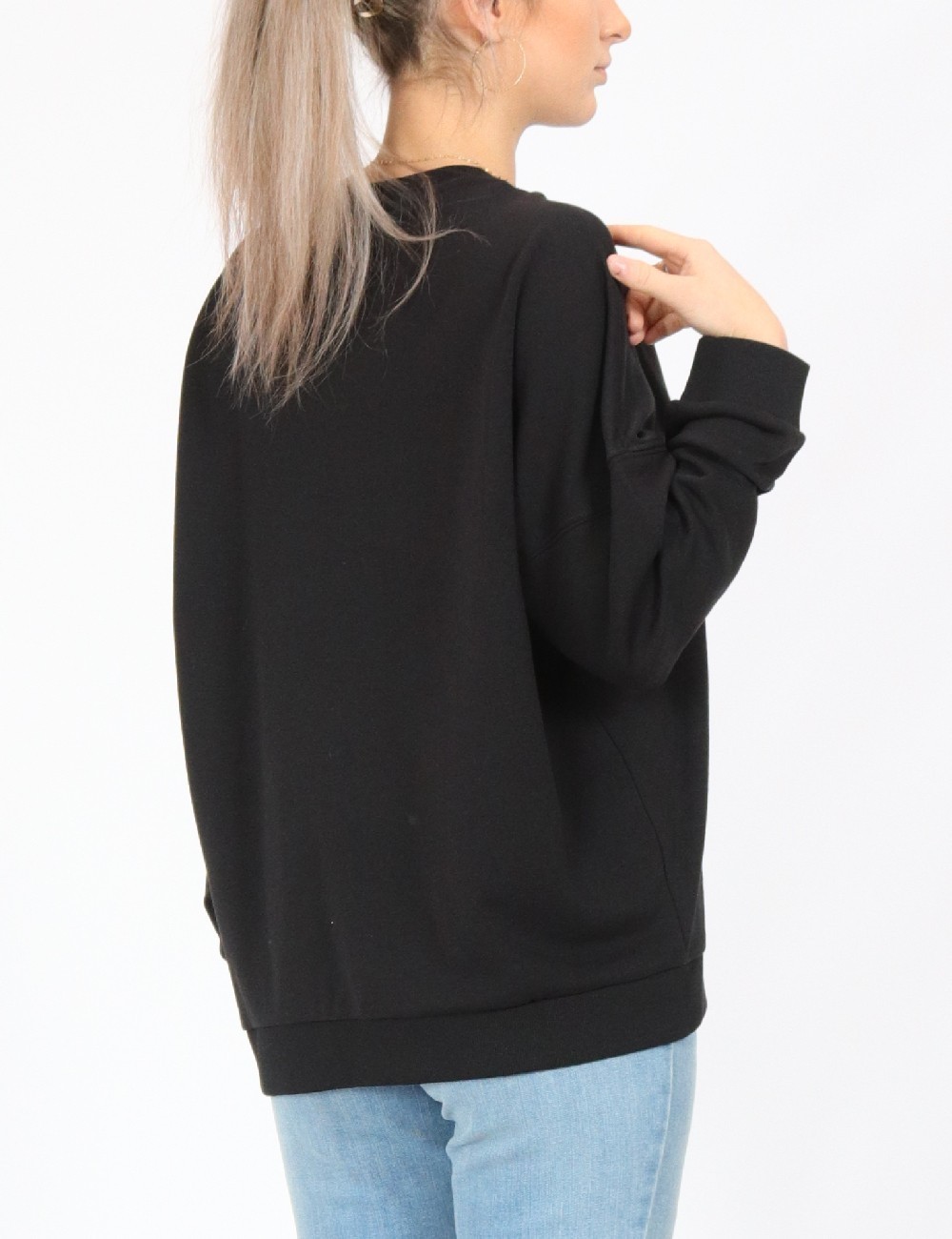 Bluza Oversize Vero Moda, negru - 1 | YEO