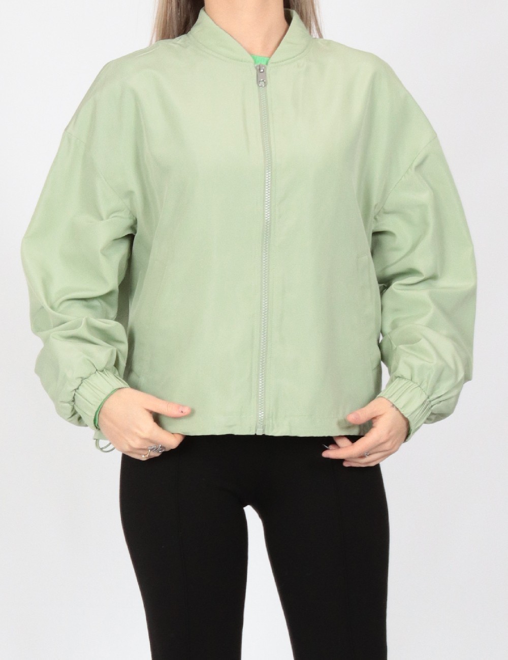 Jacheta Vero Moda, verde - 1 | YEO