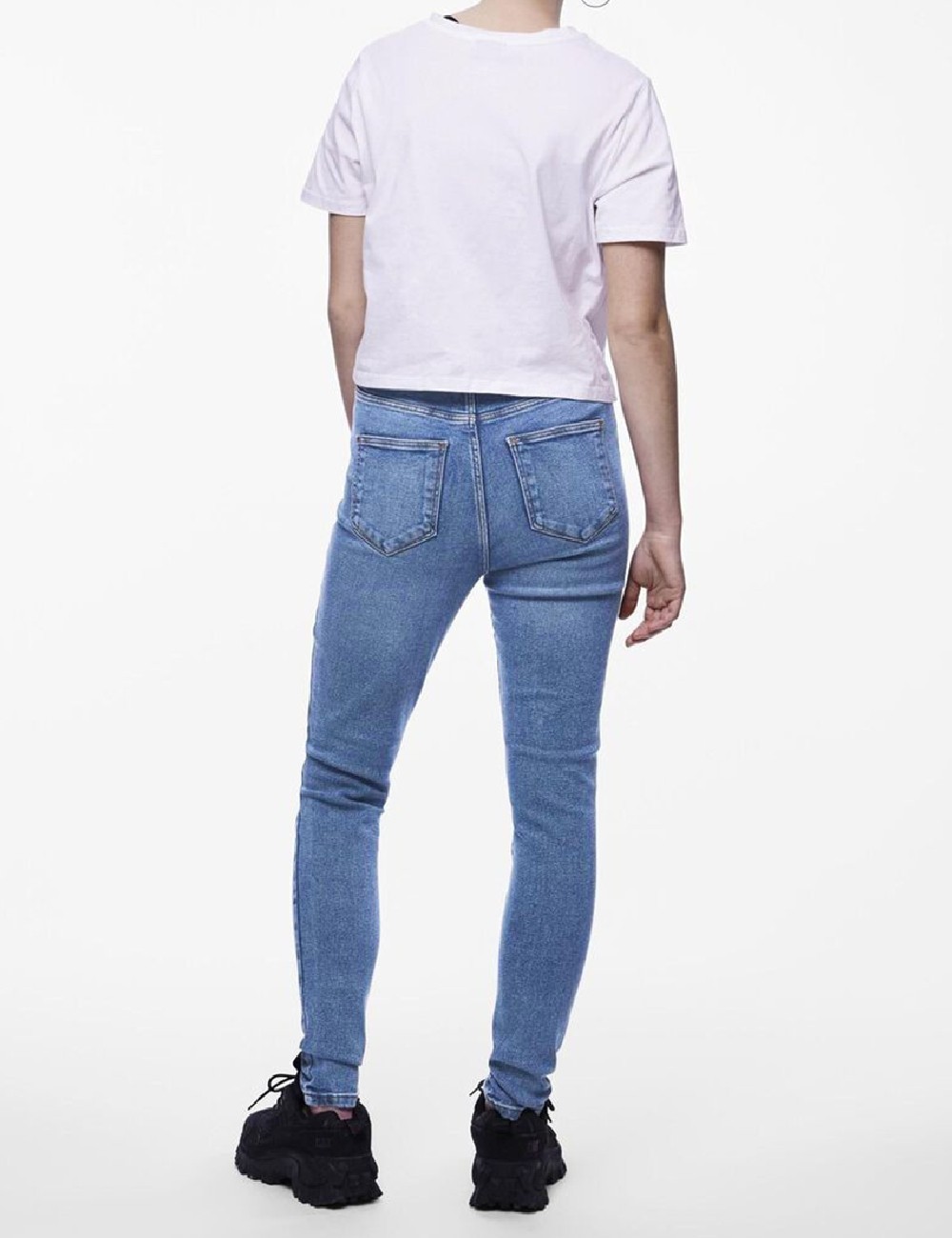 Blugi Pieces, albastru - 1 | YEO