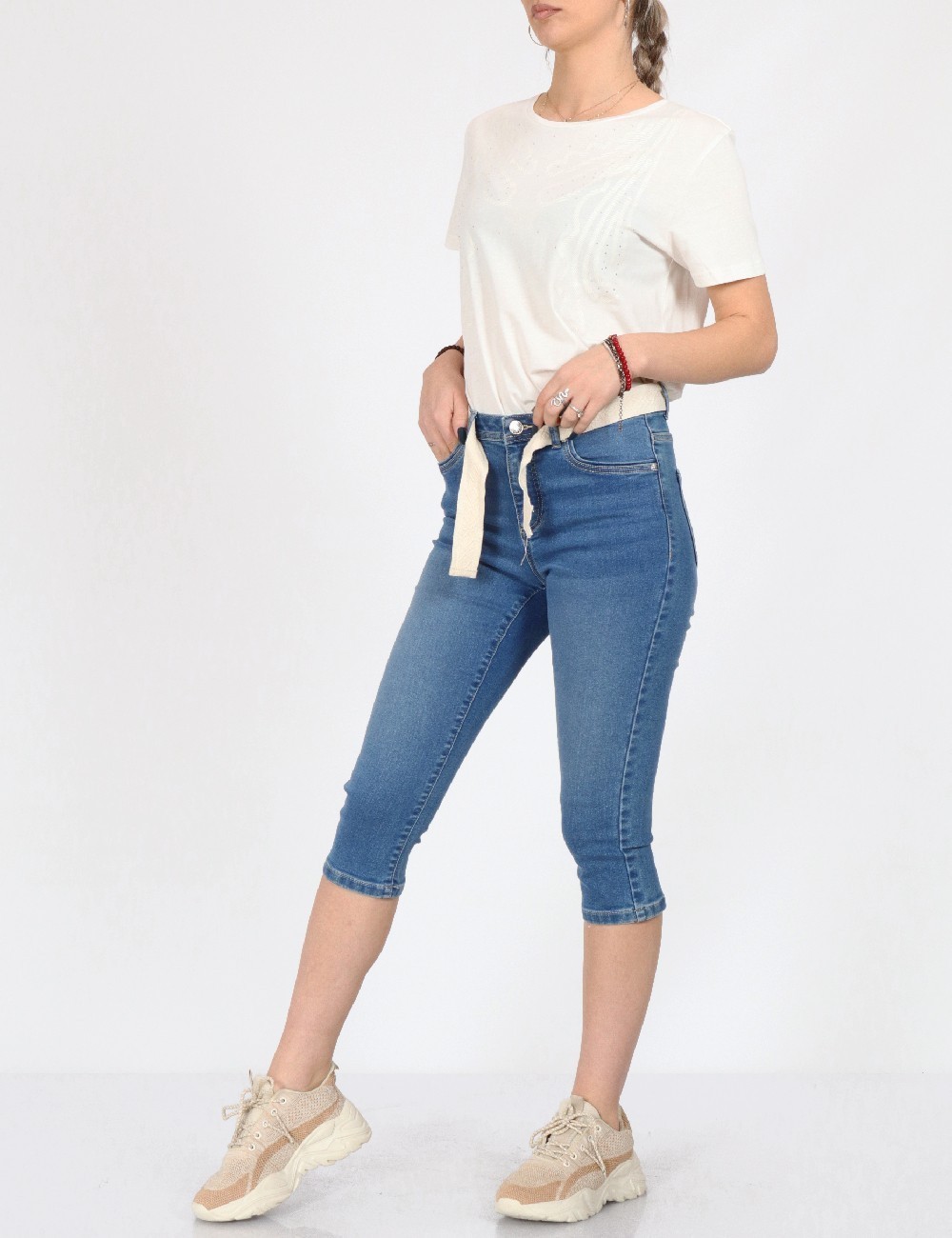 Blugi Vero Moda, albastru - 1 | YEO