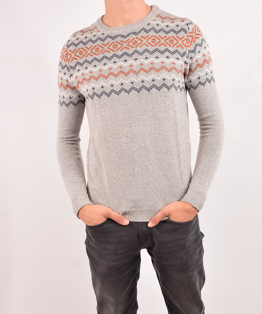 Pulover Pull&Bear, gri