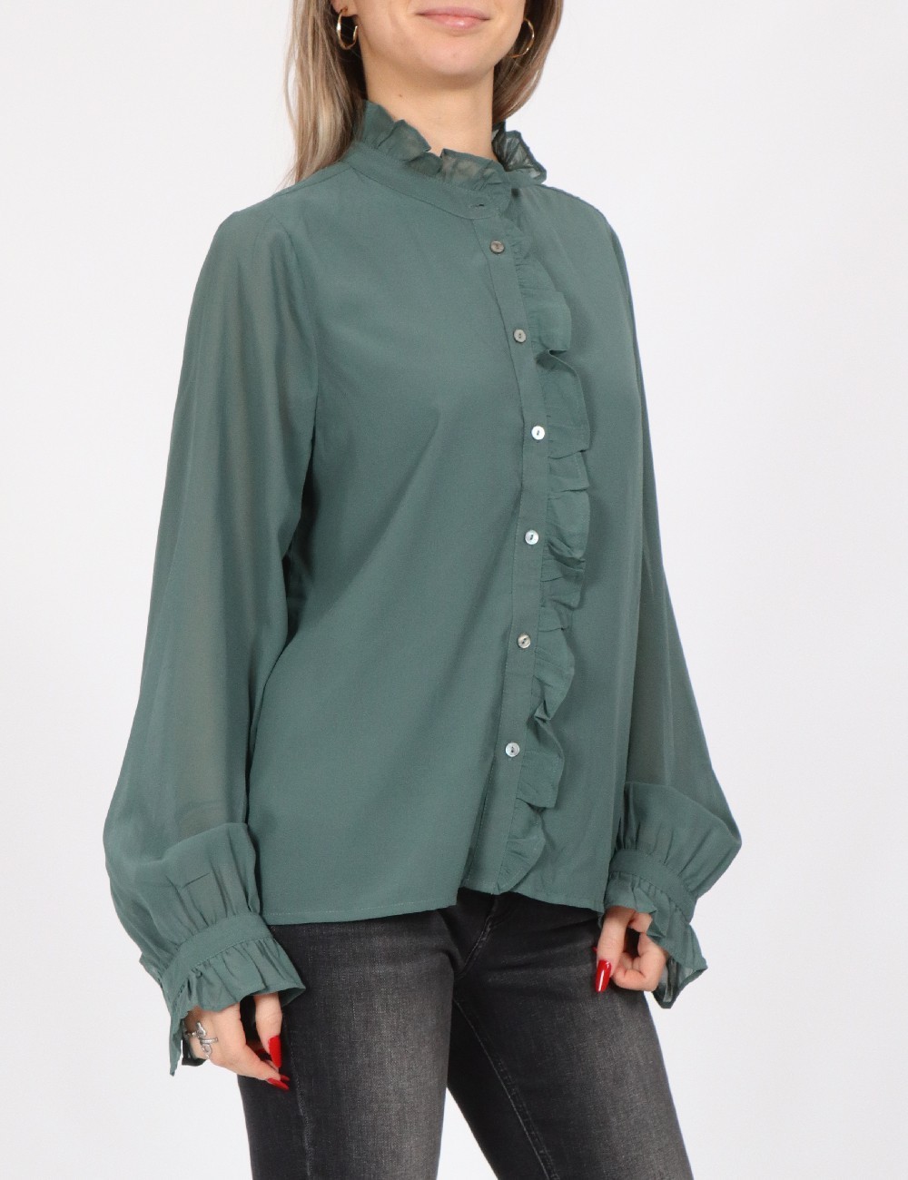 Camasa Only, verde - 1 | YEO