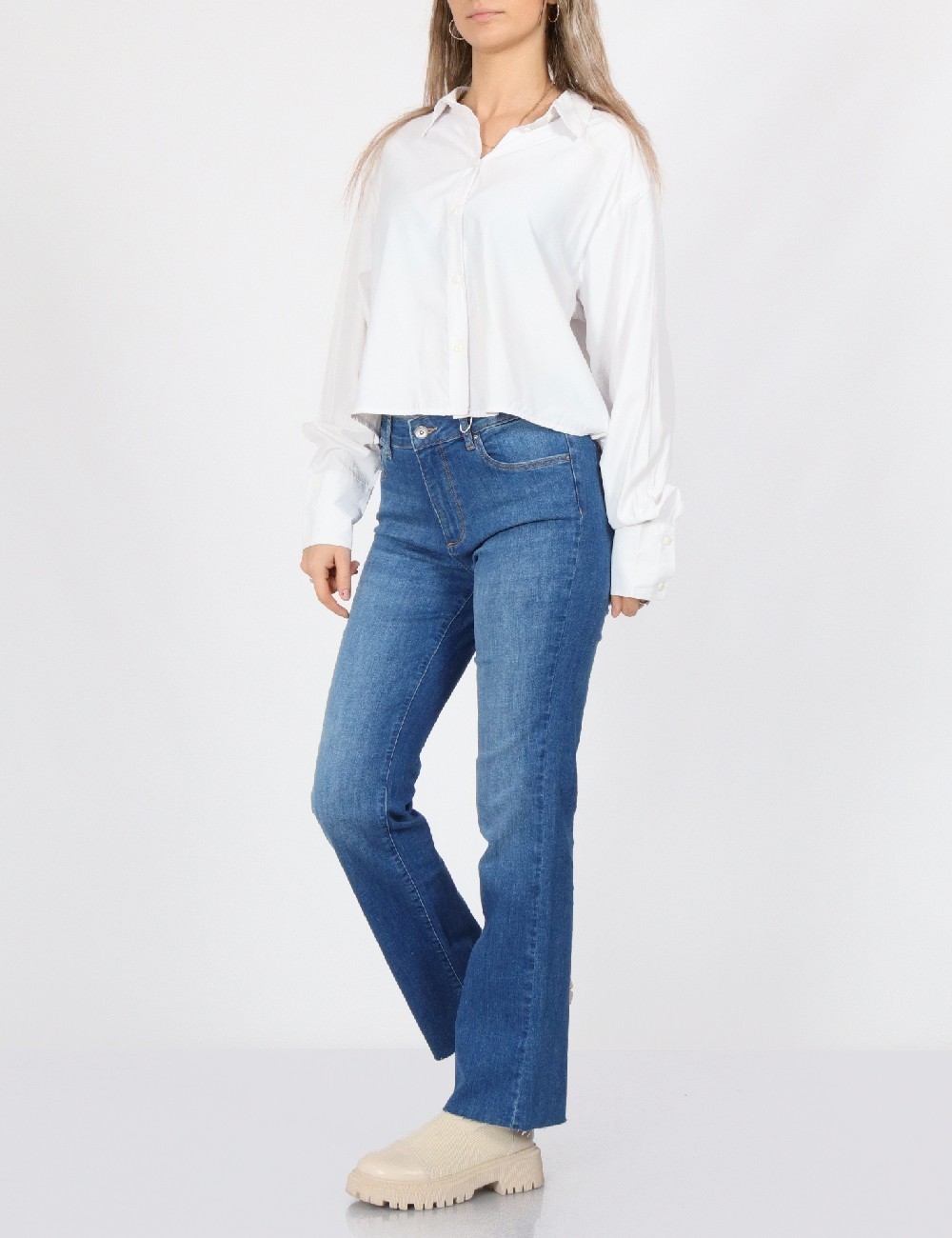 Camasa Oversize Vero Moda, alb - 1 | YEO