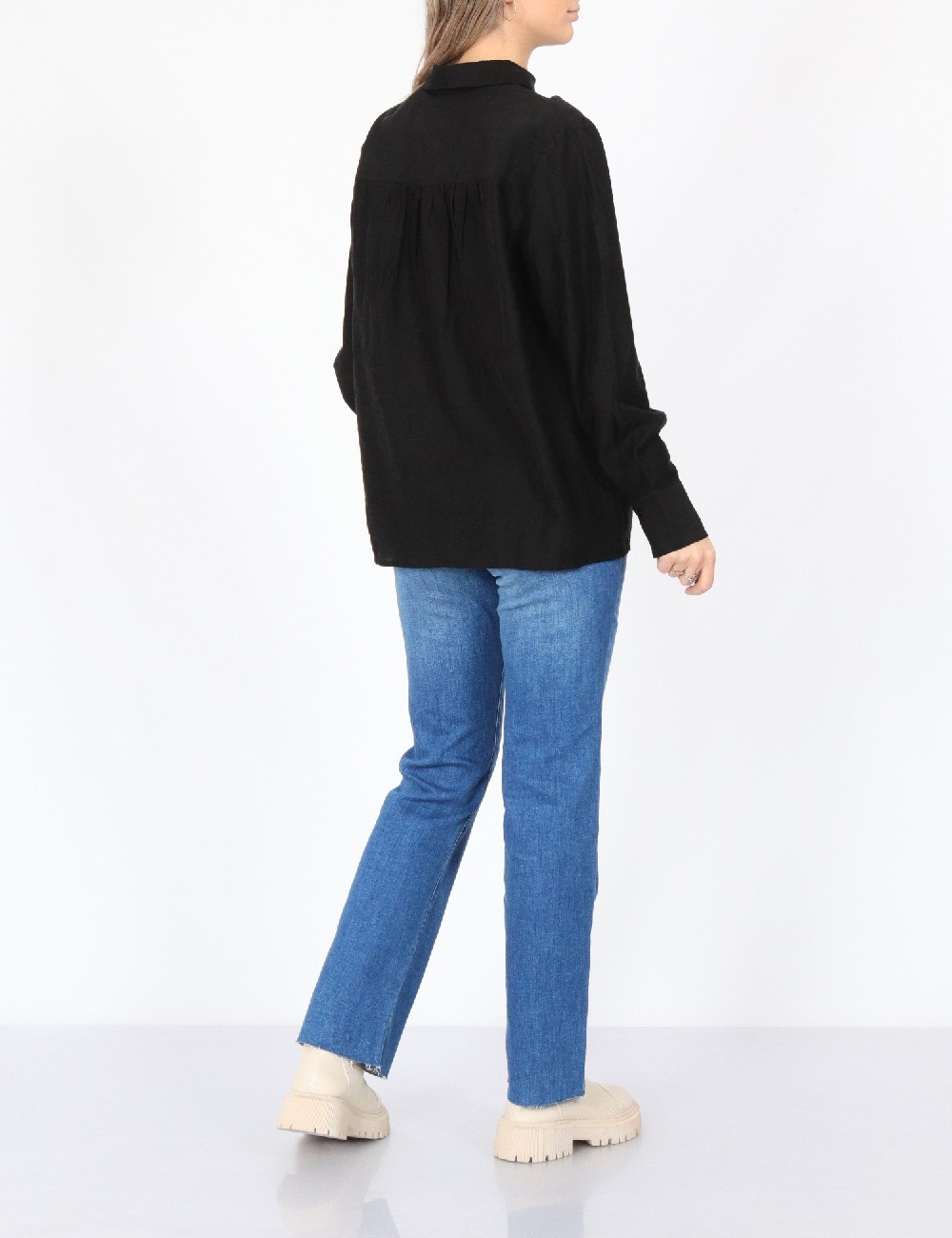 Camasa Vero Moda, negru - 1 | YEO