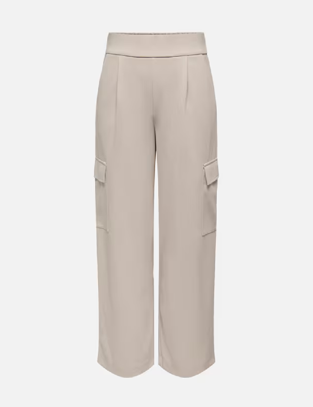 Pantaloni Jacqueline de Yong, crem