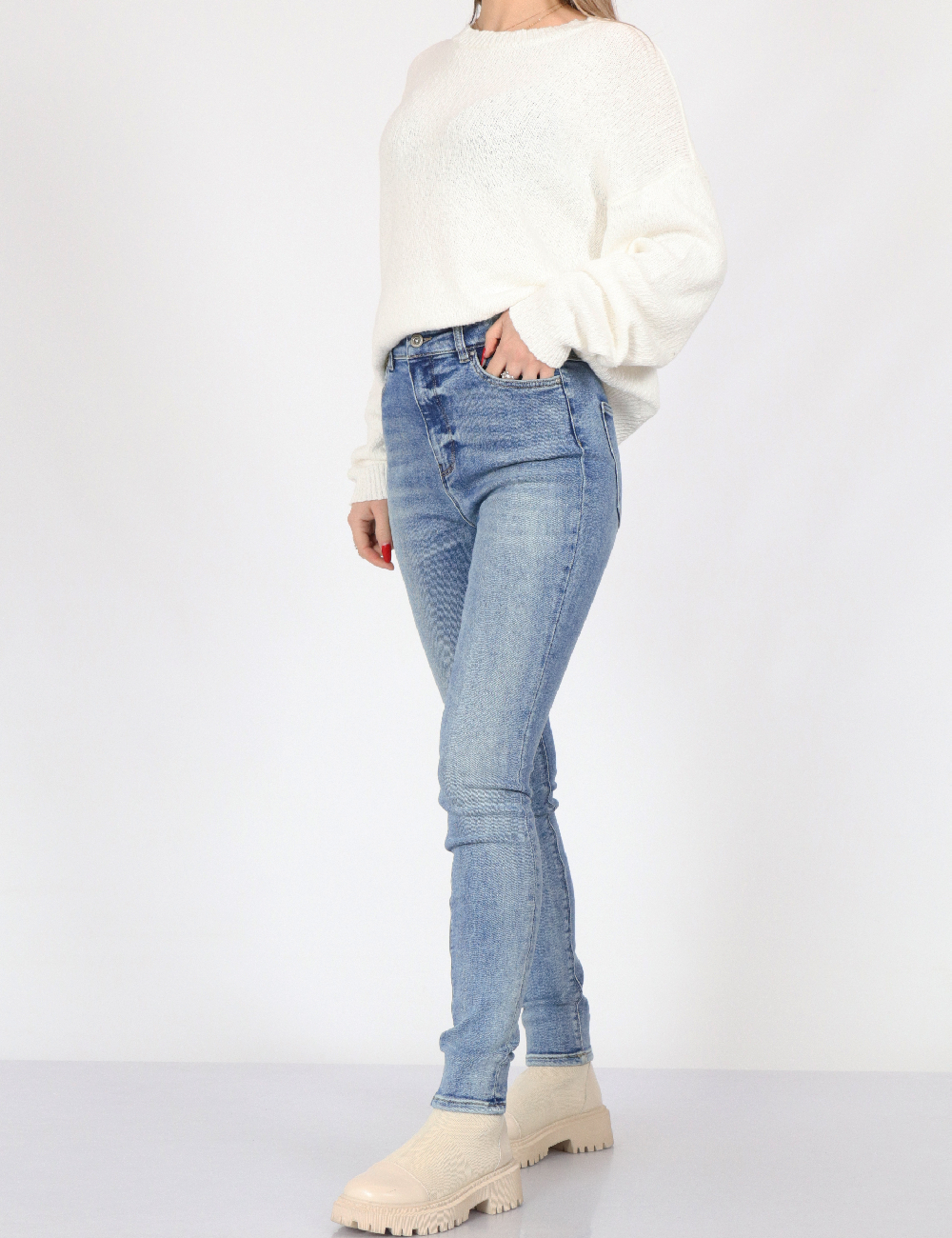 Blugi Only, albastru