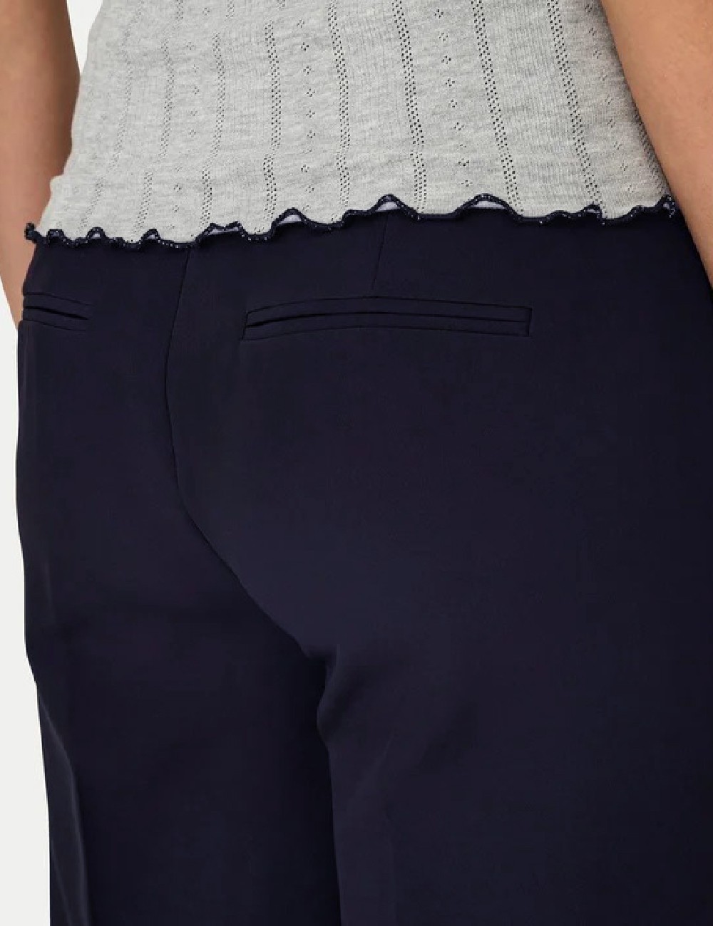 Pantaloni Only, bleumarin - 1 | YEO