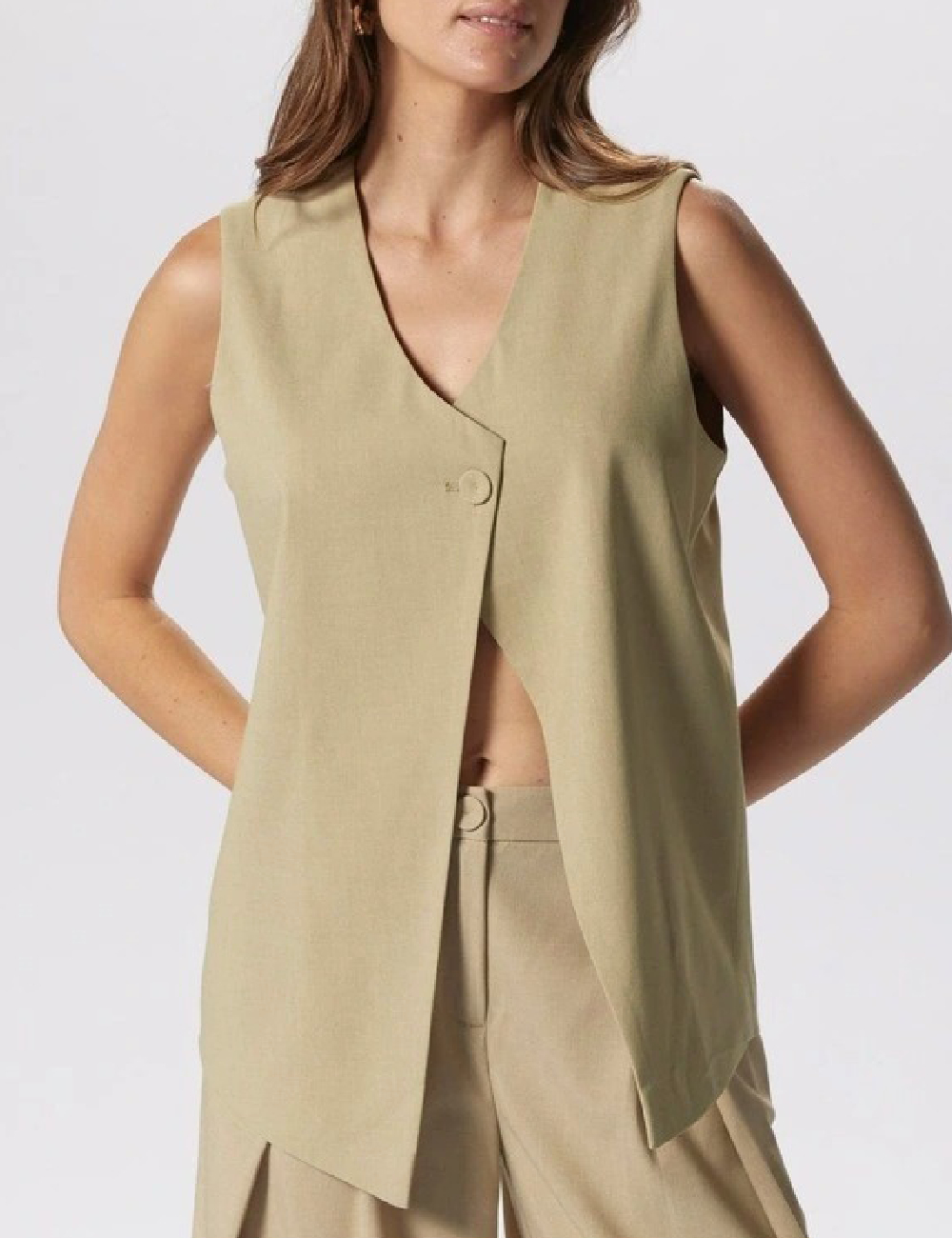 Vesta Vero Moda, kaki - 1 | YEO