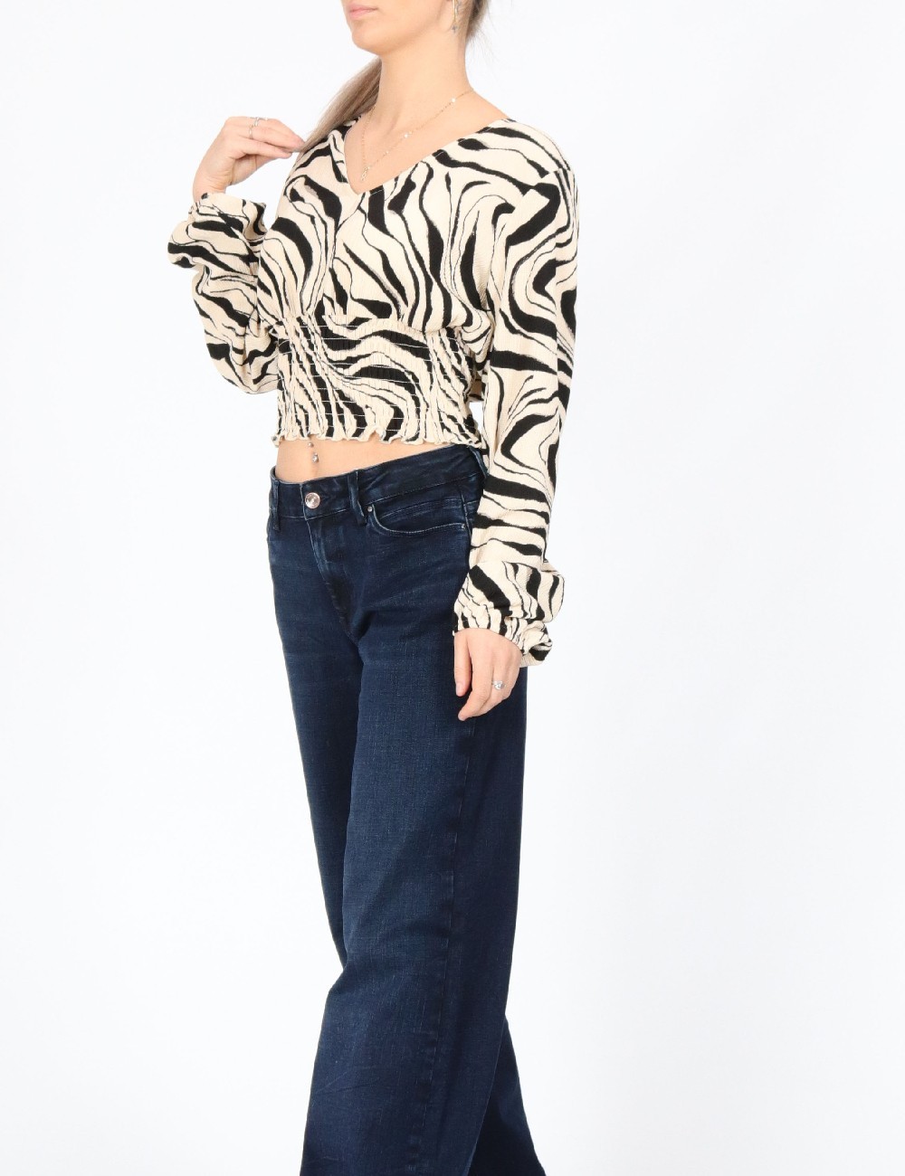 Bluza Vero Moda, ecru - 1 | YEO