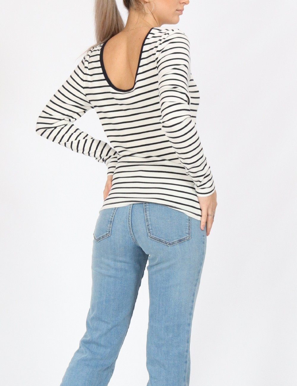 Bluza Pigalle, alb - 1 | YEO