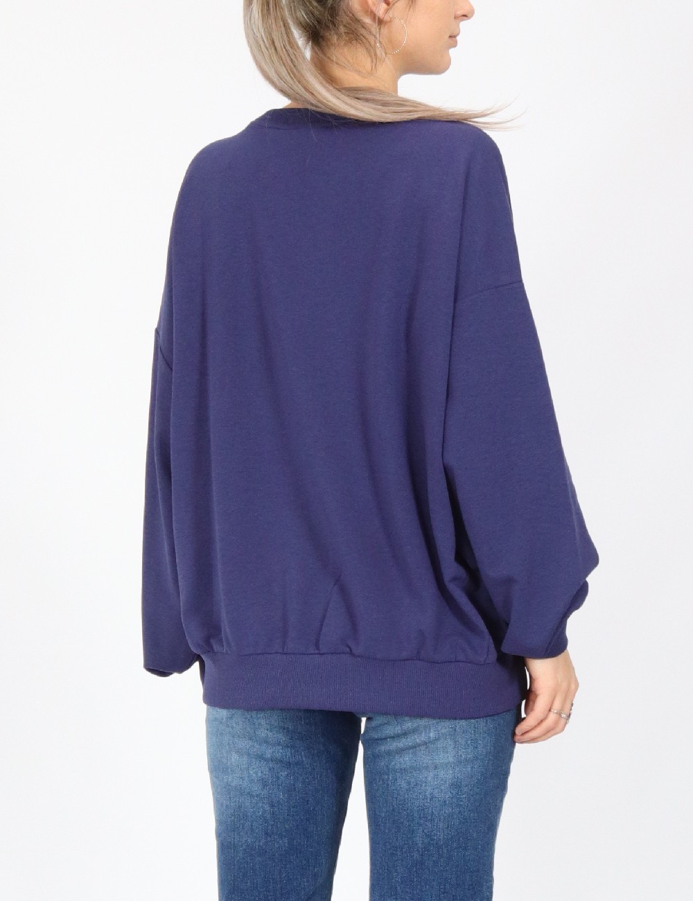 Bluza Only, bleumarin - 1 | YEO