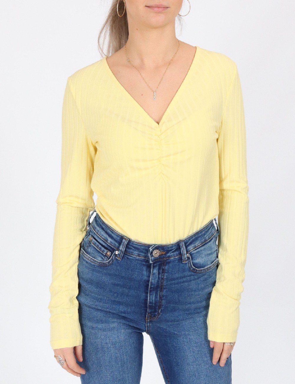 Body Jacqueline de Yong, galben - 1 | YEO
