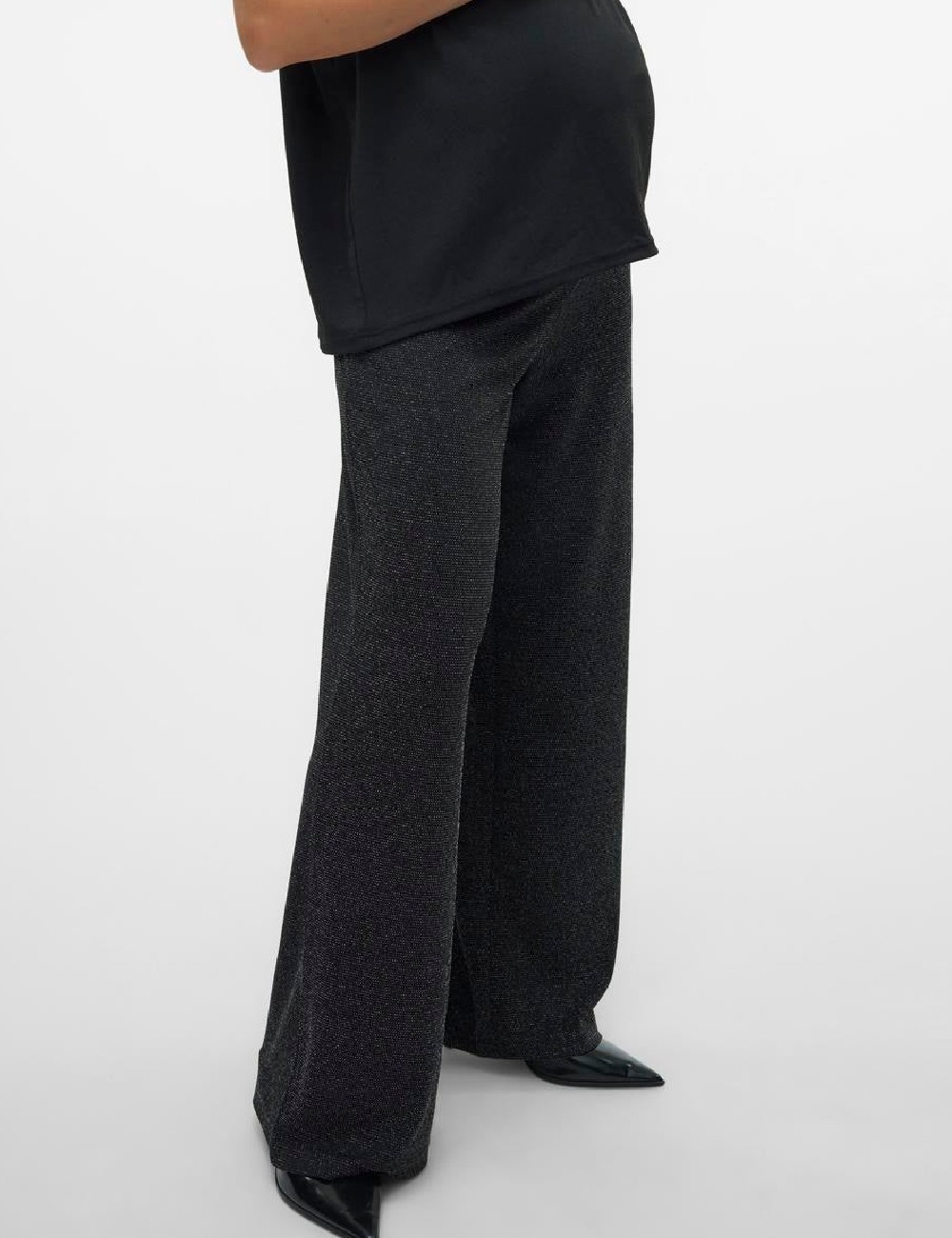 Pantaloni Vero Moda Maternity, negru - 1 | YEO