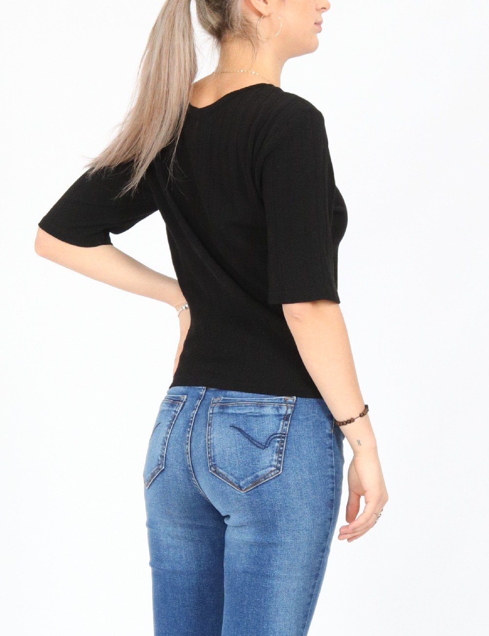 Tricou Vero Moda, negru - 1 | YEO