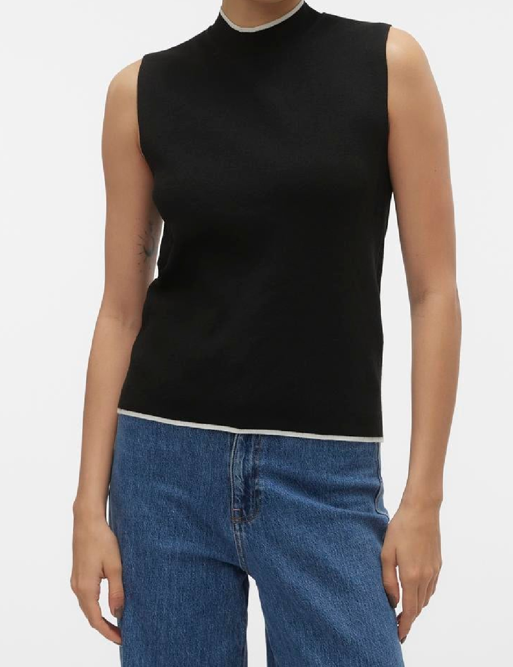 Maiou Vero Moda, negru